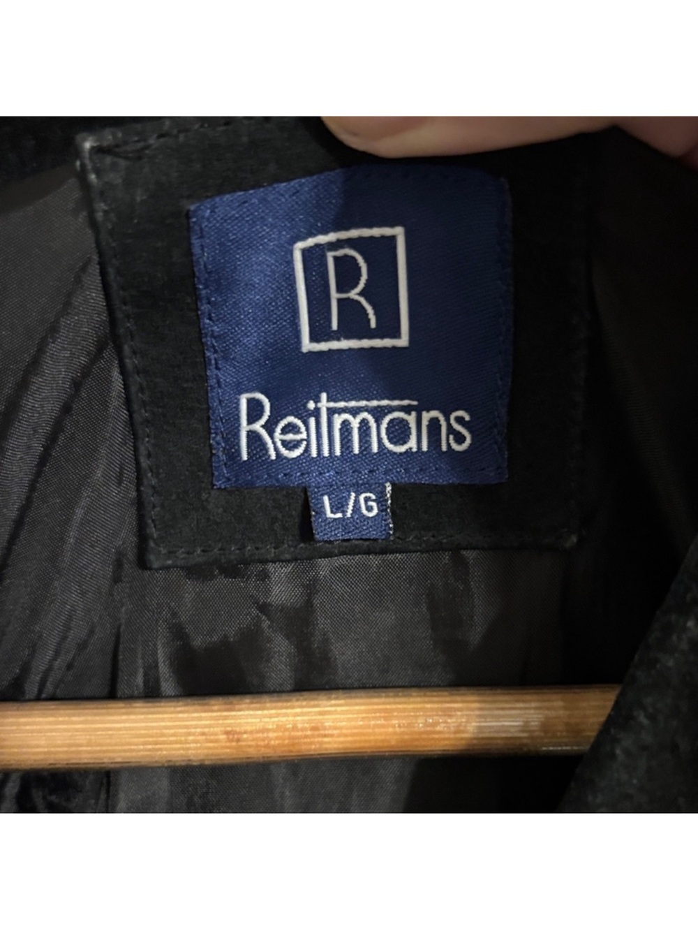 Reitmans Elegant Black suede jacket Outerwear 🍓 - Picture 6 of 6